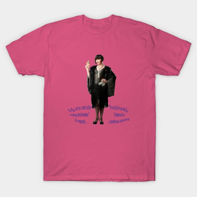 Miss Fisher's Murder Mysteries T-Shirt by rmcox20